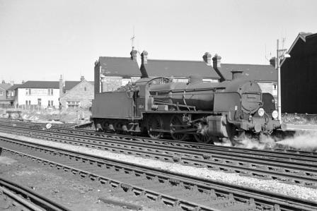 BR(S) N class 31854 at Tonbridge, Kent on Tuesday 16 Aug 1960 - J. Scrace [140670]