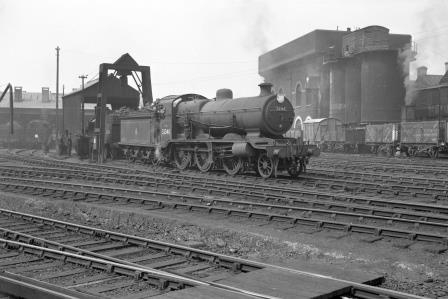 BR(S) K class 32340 at Brighton Shed, East Sussex on Tuesday 08 Jul 1958 - J. Scrace [140741]