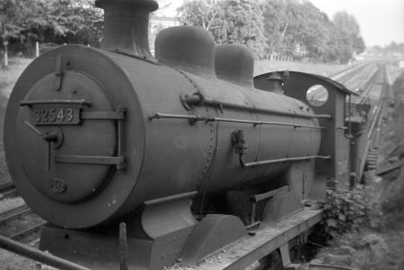 BR(S) C2X class 32543 at Horsham, West Sussex on Thursday 30 May 1957 - J. Scrace [140815]