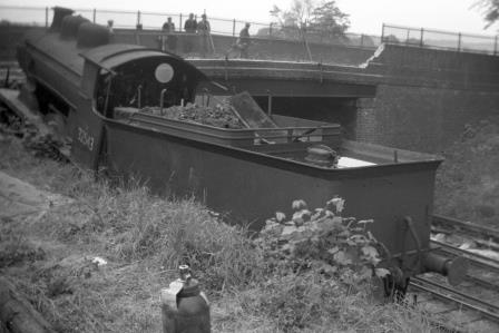 BR(S) C2X class 32543 at Horsham, West Sussex on Thursday 30 May 1957 - J. Scrace [140817]
