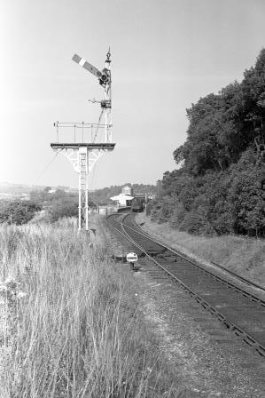 BR(S) O2 class W35 'Freshwater' at Sandown, Isle of Wight with the 3.10pm Ryde Pier Head - Shanklin service on Saturday 20 Aug 1966 - J. Scrace [141106]