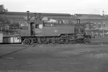 BR(M) 2MT class 41319 at Eastleigh Shed, Hampshire on Tuesday 27 Aug 1963 - J. Scrace [142062]