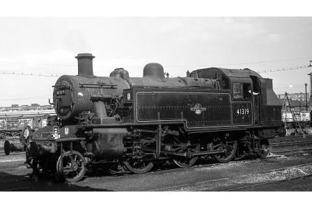 BR(M) 2MT class 41319 at Nine Elms Shed, Greater London on Monday 12 Jun 1967 - J. Scrace [142067]