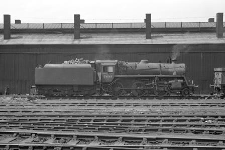BR Std 4MT class 76068 at Weymouth Shed, Dorset on Wednesday 10 Jun 1964 - J. Scrace [142376]