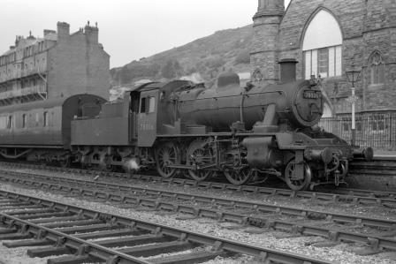 BR Std 2MT class 78006 at Barmouth Station, Gwynedd on Sunday 15 Jul 1962 - J. Scrace [142393]