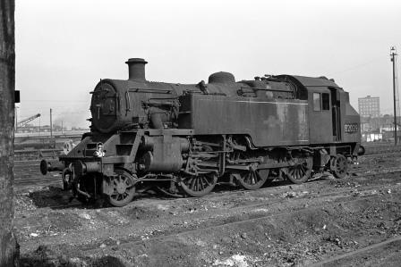 BR Std 3MT class 82029 at Nine Elms Shed, Greater London on Wednesday 05 Apr 1967 - J. Scrace [142715]