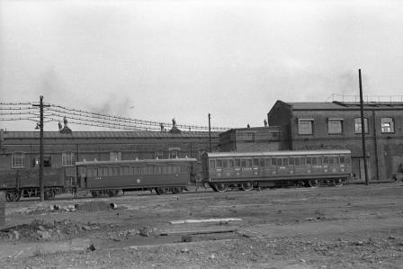 GER GER class 8 & LTSR LTSR class 283 at Stratford Shed, Greater London on Saturday 22 Sep 1956 - J.H.W. Kent [150227]