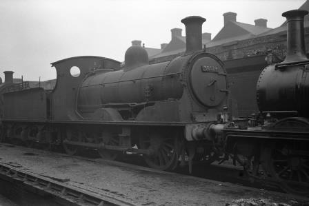 BR(S) 0395 class 30573 at Brighton Shed, East Sussex on Saturday 29 Dec 1956 - J.H.W. Kent [150250]