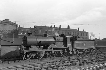 BR(S) D1 class 31487 at Brighton Shed, East Sussex on Saturday 02 Mar 1957 - J.H.W. Kent [150278]
