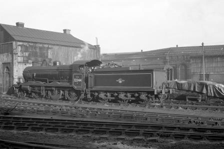 BR(S) K class 32344 at Brighton Shed, East Sussex on 3 Jan 1959 - J.H.W. Kent [150491]