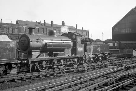 BR (S) C2X class 32449 at Brighton Shed, East Sussex on Saturday 31 Jan 1959 - J.H.W. Kent [150502]