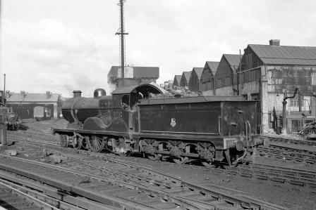 BR (S) L class 31772 at Brighton Shed, East Sussex on Sunday 01 Feb 1959 - J.H.W. Kent [150509]