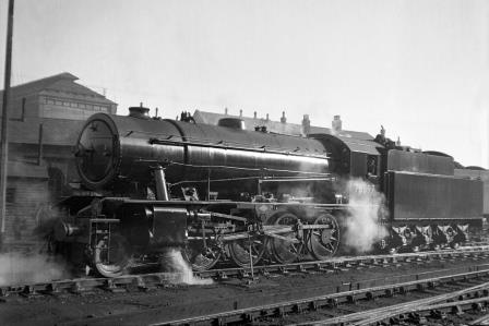 BR WD class 78597 at Brighton Shed, East Sussex on Saturday 29 Jan 1949 - J.H.W. Kent [152513]