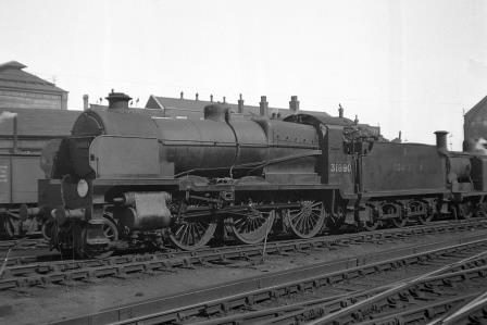 BR(S) U1 class 31890 at Brighton Shed, East Sussex circa Apr 1949 - J.H.W. Kent [152559]