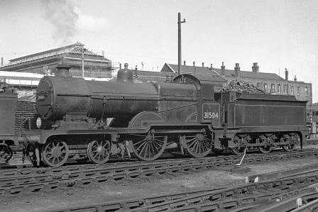 BR(S) E1 class 31504 at Brighton Shed, East Sussex on Sunday 29 May 1949 - J.H.W. Kent [152653]