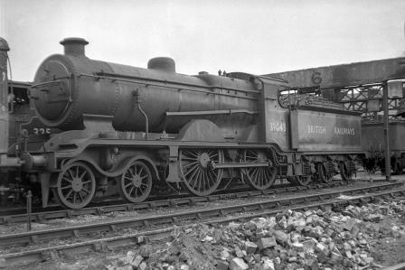 BR(S) B4X class 32043 at Eastbourne Shed, East Sussex on Saturday 11 Jun 1949 - J.H.W. Kent [152664]