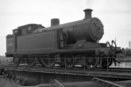BR(S) I3 class 32028 at Eastbourne Shed, East Sussex on Saturday 11 Jun 1949 - J.H.W. Kent [152668]