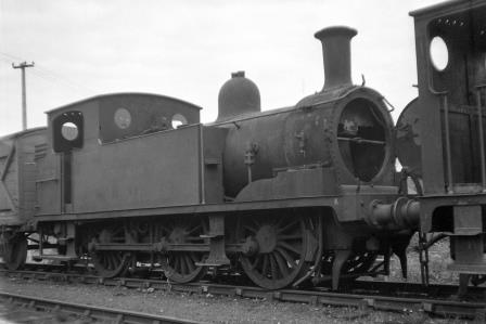 SR G6 class 273 at Eastleigh Shed, Hampshire on Wednesday 06 Jul 1949 - J.H.W. Kent [152797]