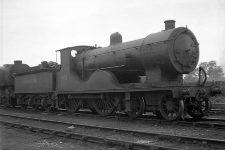 SR L12 class 422 at Eastleigh Shed, Hampshire on Wednesday 06 Jul 1949 - J.H.W. Kent [152802]