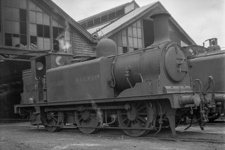 BR(S) E1 class 2133 at Eastleigh Shed, Hampshire on Wednesday 06 Jul 1949 - J.H.W. Kent [152808]