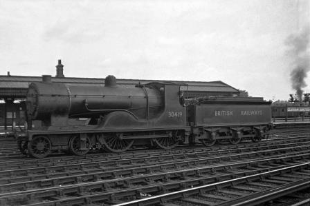BR(S) L12 class 30419 at Clapham Junction Station, Greater London Light engine on Saturday 30 Jul 1949 - J.H.W. Kent [152862]