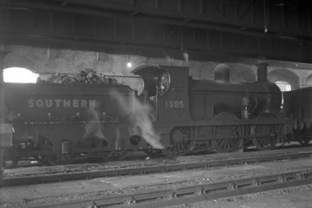BR(S) O1 class 1395 at Bricklayers Arms Shed, Greater London on Saturday 27 Aug 1949 - J.H.W. Kent [152936]