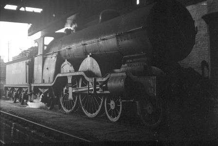 BR(S) Brighton Atlantic class 32038 'Portland Bill' at Bricklayers Arms Shed, Greater London on Saturday 27 Aug 1949 - J.H.W. Kent [152953]