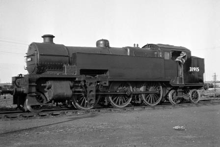 BR(S) W class 31915 at Ashford Shed, Kent on Saturday 01 Oct 1949 - J.H.W. Kent [153084]