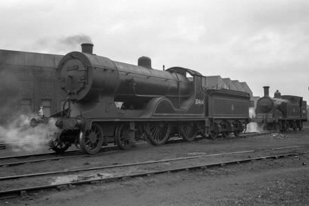 BR(S) D15 class 30464 at Fratton Shed, Hampshire on Saturday 22 Mar 1952 - J.H.W. Kent [153273]
