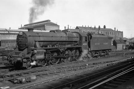 BR(M) 5MT class 44840 at Brighton Shed, East Sussex in Apr 1952 - J.H.W. Kent [153305]