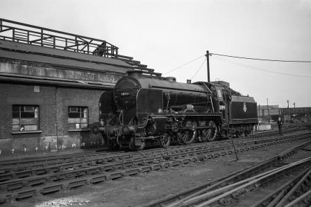 BR(S) Schools class 30919 'Harrow' at Bricklayers Arms Shed, Greater London on Saturday 19 Apr 1952 - J.H.W. Kent [153339]