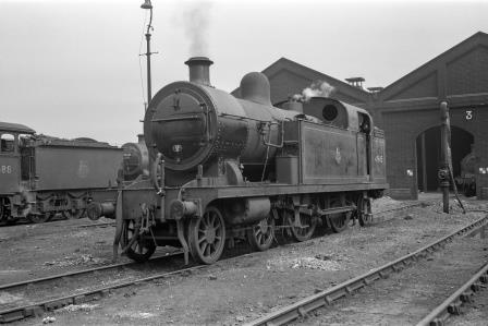 BR(M) 3P class 41945 at Plaistow Shed, Greater London circa May 1952 - J.H.W. Kent [153371]