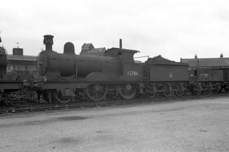 BR(E) E4 class 62786 at Cambridge Shed, Cambridgeshire on Saturday 29 Aug 1953 - J.H.W. Kent [154038]
