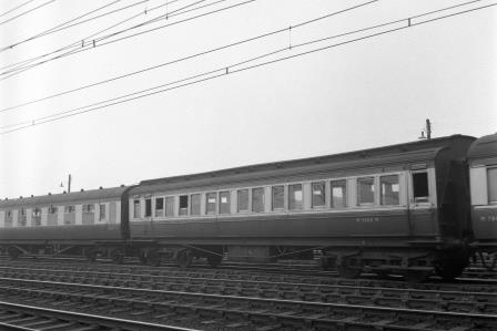 BR (M) M9604M at Stratford, Greater London with an Empty Stock on Saturday 10 Oct 1953 - J.H.W. Kent [154110]
