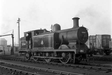 BR(S) E4 class 32564 at Bricklayers Arms Shed, Greater London in Oct 1953 - J.H.W. Kent [154114]
