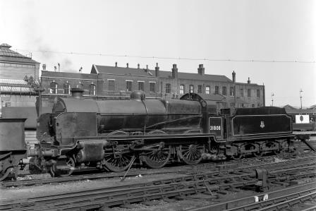 BR(S) U class 31808 at Brighton Shed, East Sussex on Sunday 09 May 1954 - J.H.W. Kent [154365]