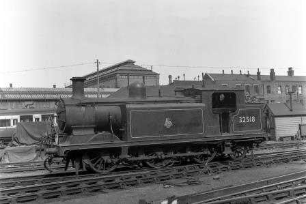 BR(S) E4 class 32518 at Brighton Shed, East Sussex on Sunday 09 May 1954 - J.H.W. Kent [154371]