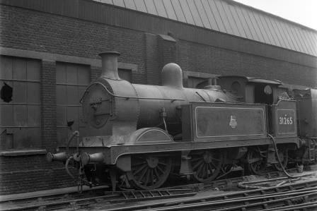 BR(S) H class 31265 at Stewarts Lane Shed, Greater London on Saturday 22 May 1954 - J.H.W. Kent [154411]