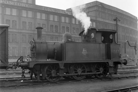 BR(S) P class 31557 at Stewarts Lane Shed, Greater London on Saturday 22 May 1954 - J.H.W. Kent [154418]