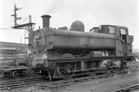 BR(W) 5700 class 8773 at Stewarts Lane Shed, Greater London on Saturday 22 May 1954 - J.H.W. Kent [154423]
