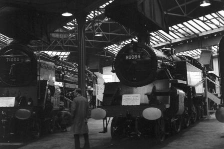 BR Std 4MT class 80084 at Willesden Shed, Greater London circa 26 May 1954 - J.H.W. Kent [154450]