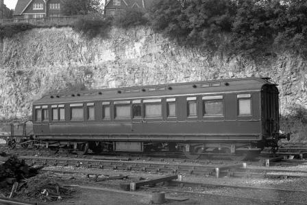 Pullman 7930 at Preston Park Pullman Car Works, Brighton, East Sussex circa 01 Aug 1954 - J.H.W. Kent [154663]