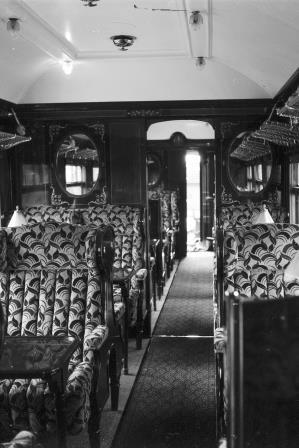 Pullman Brake Parlour Car 'Car No. 54' at Preston Park Pullman Car Works, Brighton, East Sussex on Friday 01 Apr 1955 - J.H.W. Kent [154910]