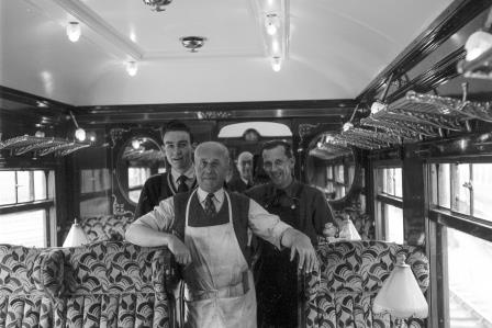 Pullman Brake Parlour Car 'Car No. 54' at Preston Park Pullman Car Works, Brighton, East Sussex on Friday 01 Apr 1955 - J.H.W. Kent [154911]
