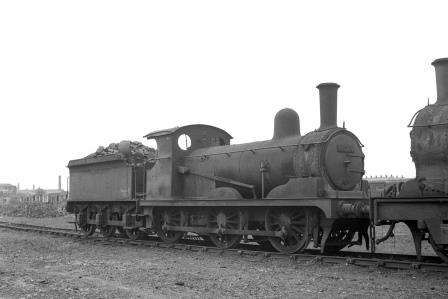BR(E) J15 class 65384 at Stratford Shed, Greater London on Saturday 07 May 1955 - J.H.W. Kent [154968]