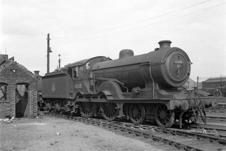 BR(E) D16 class 62618 at Stratford Shed, Greater London on Saturday 07 May 1955 - J.H.W. Kent [154979]