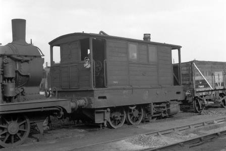BR(E) J70 class 68225 at Stratford Shed, Greater London on Saturday 07 May 1955 - J.H.W. Kent [154983]