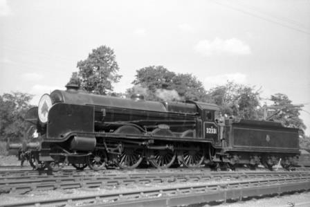 BR(S) Remembrance class 32331 'Beattie' at Windsor Riverside, Berkshire on Sunday 23 Jun 1957 - D. Esau [155304]