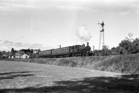 BR(S) 0415 class 30583 near Axminster, Devon with an Axminster - Lyme Regis service in 1959 - D. Esau [155746]