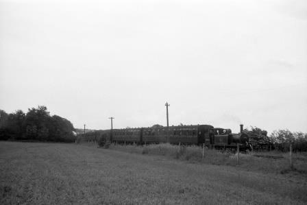 BR(S) Terrier class 32662 at Rolvenden, Kent with the "LCGB The South Eastern Limited" on Sunday 11 Jun 1961 - D. Esau [156264]